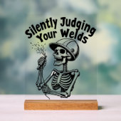 Funny Schweiding Zeichen - Stille Beurteilung Ihre Acrylschild (Neutral)