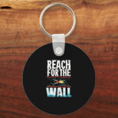 Funny Schwimmen Geschenk Ein Schwimmsportler Desig Schlüsselanhänger (Vorderseite)