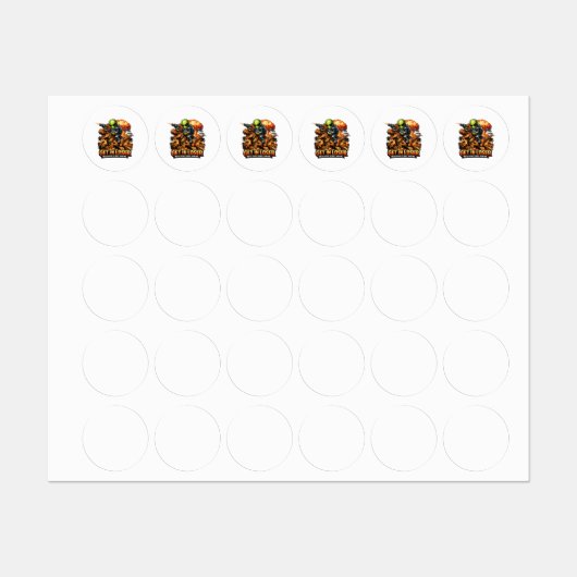 Funny Sci-Fi Fantasy Meme Art, Alien Riding Dinosa Etiketten (Blatt)