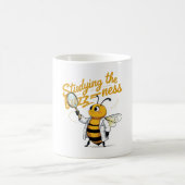 Funny Science Bee Tasse - "Study the Buzz-ness" (Mittel)