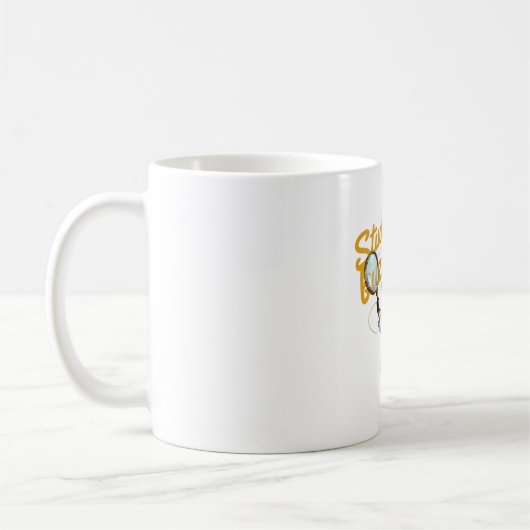 Funny Science Bee Tasse - "Study the Buzz-ness" (Links)