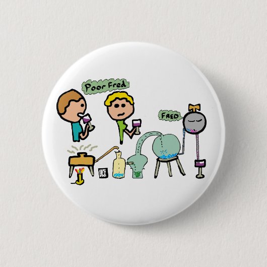 Funny Science Button (Vorderseite)