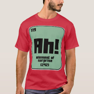 Funny Science Chemie Motivation Nerd Element Ge T-Shirt