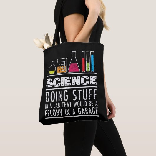Funny Science Chemistry T Shirt für Nerd Tasche (Von Nahem)