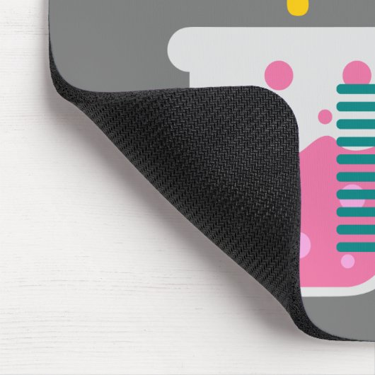 Funny Science Chemistry überreagiert Zitat nicht Mousepad (Ecke)