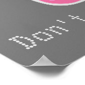 Funny Science Chemistry überreagiert Zitat nicht Poster (Ecke)