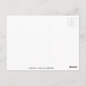 Funny Science Chemistry überreagiert Zitat nicht Postkarte (Rückseite)