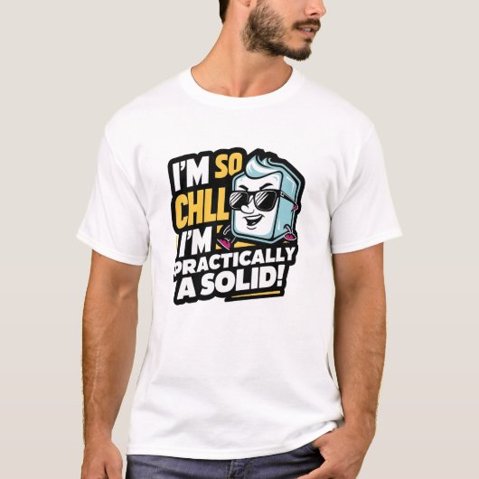 Funny Science - Chill Ice T-Shirt (Vorderseite)