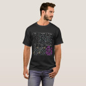 Funny Science design for Sarcastic Data T-Shirt (Vorne ganz)
