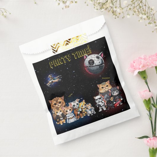 Funny Science Fiction Kitty Cat Custom Einladung Geschenktütchen (Versiegelt)