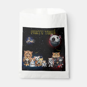 Funny Science Fiction Kitty Cat Custom Einladung Geschenktütchen