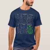 Funny Science Gips für Sarcastic Nerd Geek Data T-Shirt (Vorderseite)