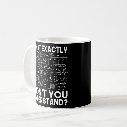Funny Science Idea Physiker Mathematik Physik Kaffeetasse (Vorderseite Links)