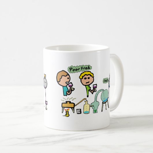 Funny Science Kaffeetasse (VorderseiteRechts)