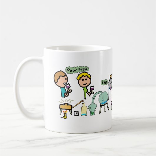 Funny Science Kaffeetasse (Links)