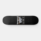 Funny Science koala bear I Nickerchen Periodisch K Skateboard (Horizontal)
