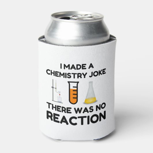 Funny Science lover Chemie Witz Dosenkühler (Kanne Vorderseite)