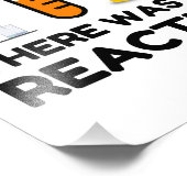 Funny Science lover Chemie Witz Fotodruck (Ecke)