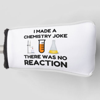 Funny Science lover Chemie Witz Golf Headcover
