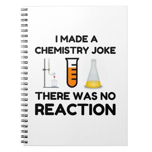 Funny Science lover Chemie Witz Notizblock (Vorderseite)