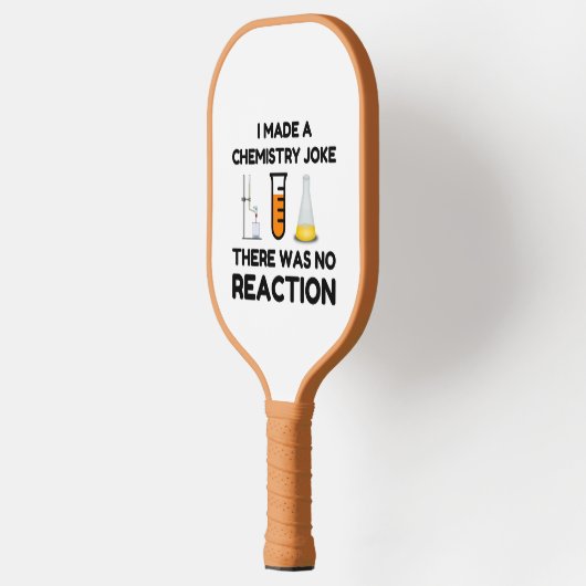 Funny Science lover Chemie Witz Pickleball Schläger (Links)