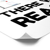 Funny Science lover Chemie Witz Poster (Ecke)