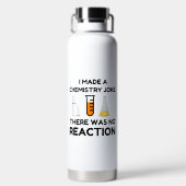 Funny Science lover Chemie Witz Trinkflasche (Rückseite)