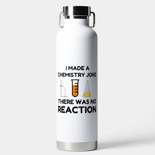 Funny Science lover Chemie Witz Trinkflasche (Vorderseite)
