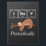 Funny Science Pub Chemistry Sloth Nickerchen Lover Notizblock<br><div class="desc">Funny Science Pun Chemistry Sloth Nickerchen Lover. Unglaublich witzig Wissenschaftler und Chemist Geschenk.</div>