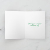 Funny Science Radiation Valentine Card Karte (Innenseite)