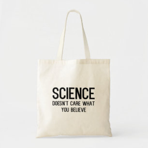 Funny Science Slogan Tote Bag Tragetasche