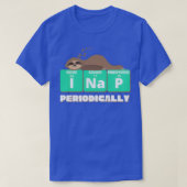 Funny Science Sloth I Nickerchen Periodisch Sloths T-Shirt (Design vorne)