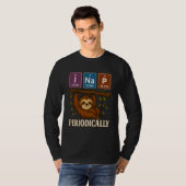 Funny Science Sloth Periodic Table Elements Shirt (Vorne ganz)