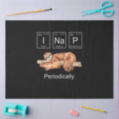 Funny Science Sloth Seidenpapier (Basteln)