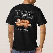 Funny Science Sloth T-Shirt (Rückseite)