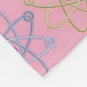 Funny Science Sprichwort Positive Attitude Girly P Fleecedecke (Ecke)