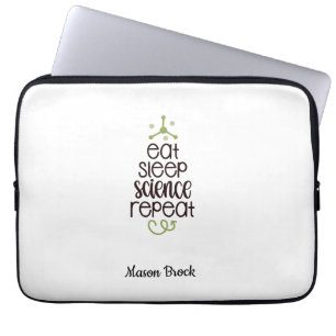 Funny Science Student Personalisiert School Gift Laptopschutzhülle