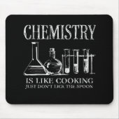 Funny Science Students Chemistry like Cooking Mousepad (Vorne)