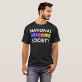 Funny Science T Shirt National Sarcasm Society (Vorne ganz)