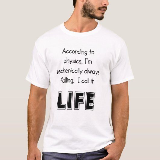 Funny Science T - Shirt - Perfektes Geschenk für W (Vorderseite)