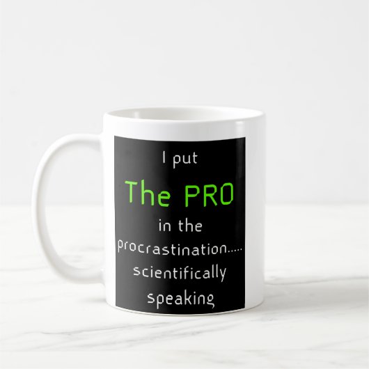 Funny Science Tasse - "The Gift for Science Lovers (Links)