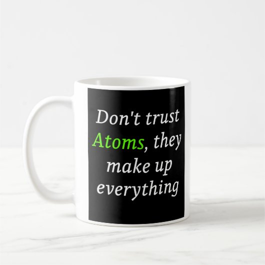 Funny Science Tasse - The Perfect Gift for Science (Links)