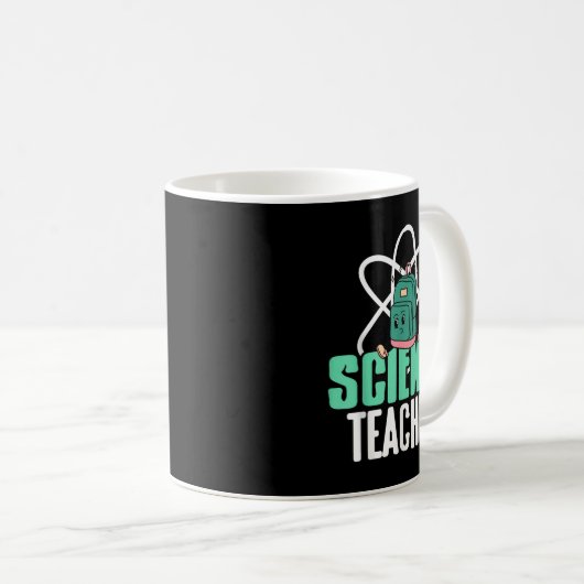 Funny Science Teacher Backpack School Humor  Kaffeetasse (VorderseiteRechts)