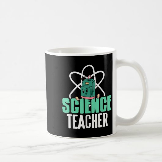 Funny Science Teacher Backpack School Humor  Kaffeetasse (Rechts)