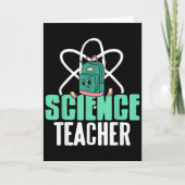 Funny Science Teacher Backpack School Humor  Karte (Vorderseite)