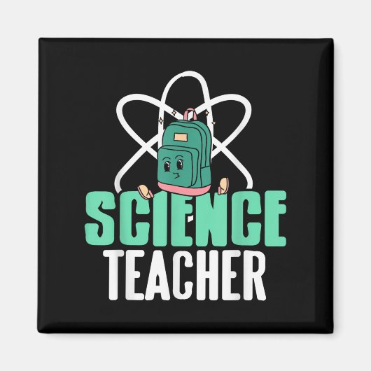Funny Science Teacher Backpack School Humor Magnet (Vorne)