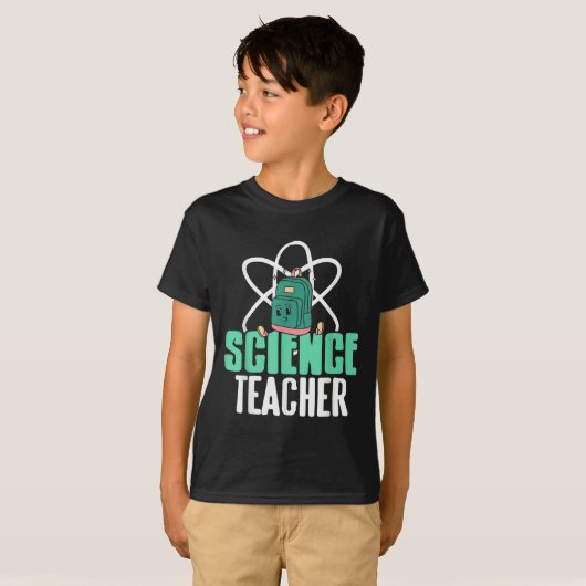 Funny Science Teacher Backpack School Humor T-Shirt (Vorne ganz)