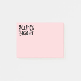 Funny Science Teacher - Chemie Biologie Physik Post-it Klebezettel