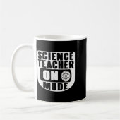 Funny Science Teacher On Mode Activated With Atom  Kaffeetasse (Links)