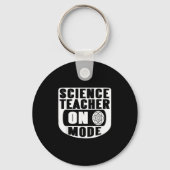 Funny Science Teacher On Mode Activated With Atom Schlüsselanhänger (Vorderseite)
